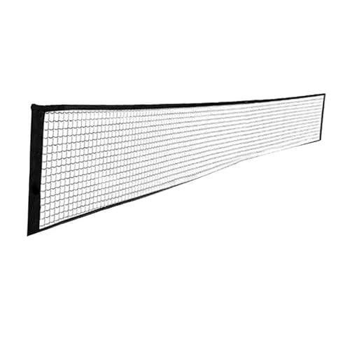 Aymzbd Pickleball Replacement Net Only Training Tool 22ft Regulation Size Weatherproof Black Nylon Net for Backyard Tennis Driveway