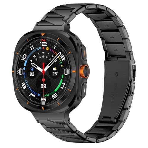 Bracelet Galaxy Watch Ultra homme et femme Juntan en acier compatible Samsung Watch Ultra 47mm