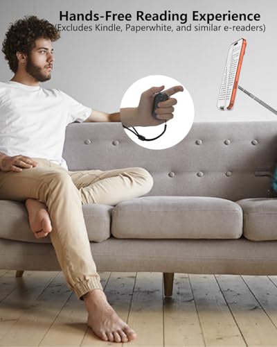 Mando a distancia Bluetooth para fotos sin vibración y lectura cómoda en Kindle 5