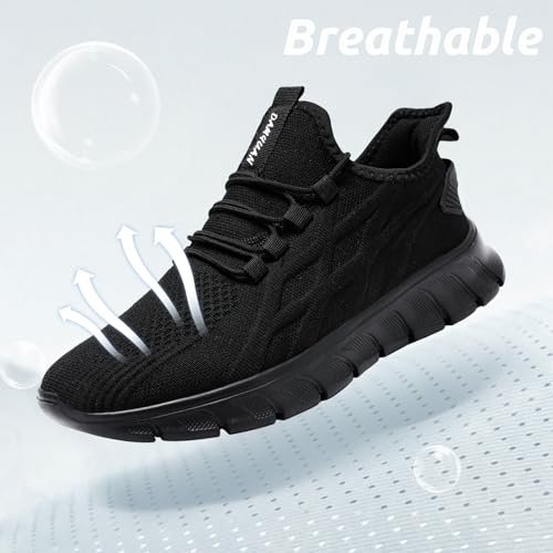 Men Running Shoes Tennis Walking Gym Slip On Workout Athletic Fashion Sneakers Lightweight Breathable Sport Jogging Casual Shoe2