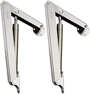 Douper 200N/30lbs Gas Struts Heavy Duty Soft Close Lid Support Hinge Safety Pneumatic Gas Spring Lid Stay for Toy Box Chest Bench Pack of 2