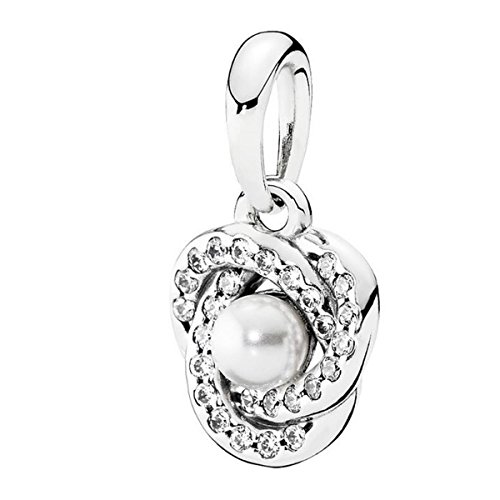 Preisvergleich Produktbild PANDORA Damen-Kette_mit_Anhänger 925_Sterling_Silber zirkonia 390401WCP