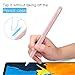 MoKo Pencil Case for Apple Pencil 2nd Generation/Apple Pencil Pro, [2 Pieces] Protective Silicone Apple Pencil 2nd Generation Pencil Holder Sleeve and Protective Nib Cover for Apple Pencil 2,Soft Pink