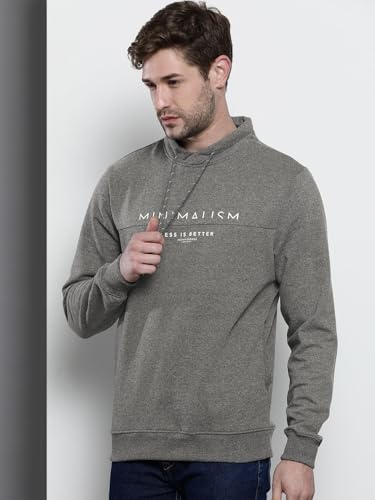 Image of The Indian Garage Co Men's Polyester Hooded Neck Sweat Shirt