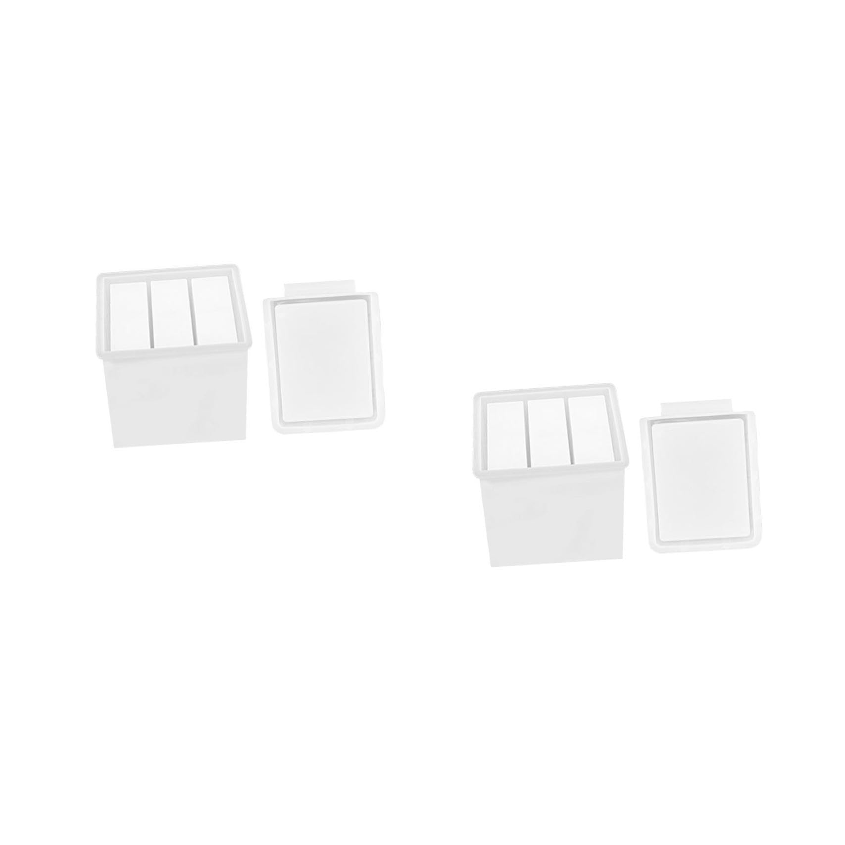 Housoutil 2 Set Stampo Silicone per Mold per Creazioni e Fai da Te Scatole Decorative Uniche Materiale Flessibile e Riutilizzabile Facile da e Resistente per Regali Fatti Mano
