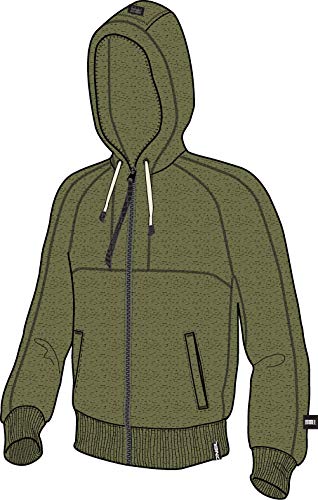 O'NEILL Lm S.Cruz F/Z, Felpa Uomo, Verde, XL