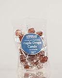 Mansfield Maple Maple Drops Hard Candy Made with Real Maple Syrup (5oz Cellophane Bag)