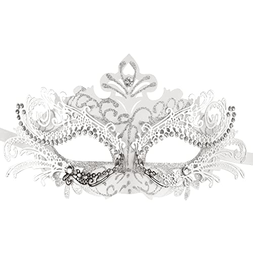 Image of Coddsmz Couple Masquerade Mask Set - Venetian & Mardi Gras Mask for Women & Men