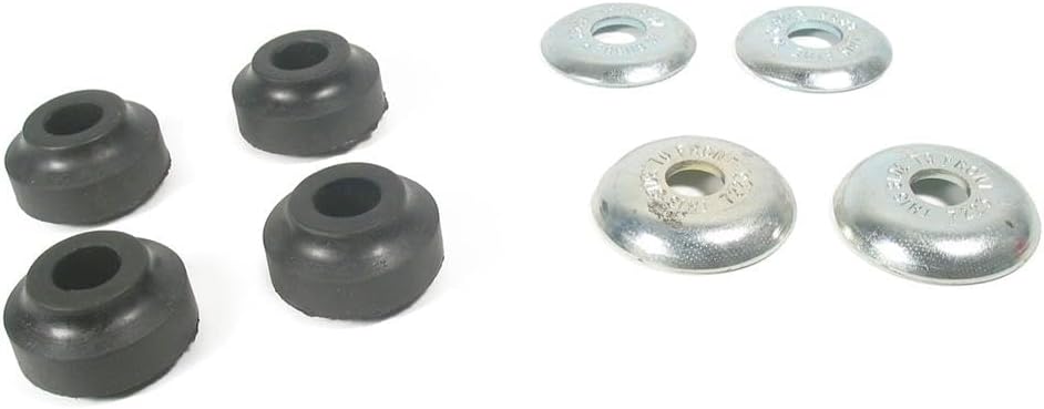Suspension Strut Rod Bushing Kit Front 1 PCS for Dodge D150 D100 D200 Pickup 1972 1973 1974 1975 1976 1977 1978 1979 1980 1981 1982 1983 1984 1985-1993 Replacement 3491238, 3491239