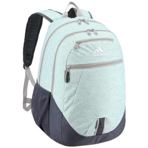 adidas Foundation Backpack Discontinued, Jersey Clear Mint/Onix Grey/Grey Two 3, One Size2