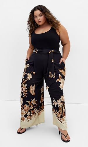 City Chic Women's Plus Size Pant - Love at First Sight2
