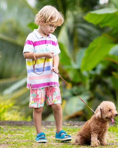 Image of SURF CUZ Surfcuz Little Boys Swim Trunks UPF 50+ Toddler Beach Shorts Swimsuit Kids Quick Dry Swimwear