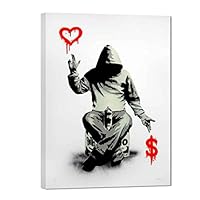 Amazon.co.jp: バンクシー 愛とお金 ポスター アートパネル