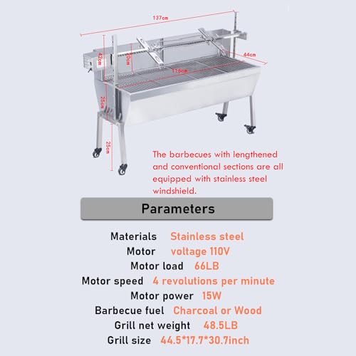 WYDDDARY Rotisserie Barbecue 46