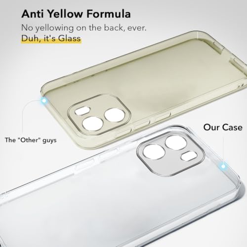 Image of Jkobi Lifetime Anti-Yellow Clear Back Cover Case for Oneplus Nord CE 6 (Sleek Hard Crystal | Shockproof and Camera Protection)