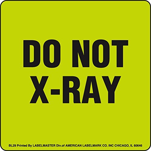 Labelmaster BLT29 Do Not XRay Label (Pack of 500) Office