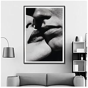Bxygml Helmut Newton-Kus Bordighera 1982 Canvas Poster Thuis Muurschildering Decor Foto Canvas Prints-50×70 cm Geen…