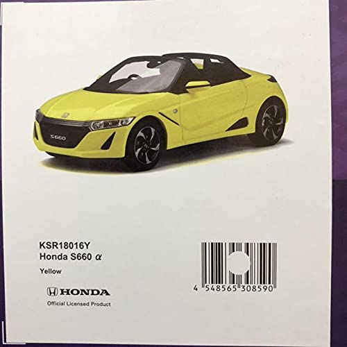 京商　サムライ　ミニカー　S660 カーニバルイエロー Amazon | 京商 サムライ ミニカー S660 カーニバルイエロー