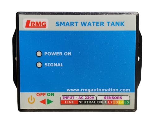 Image of IoT Wi-Fi Smart Water Level Indicator for Tanks | Mobile App Control, 5-Level Display, Buzzer Alerts
