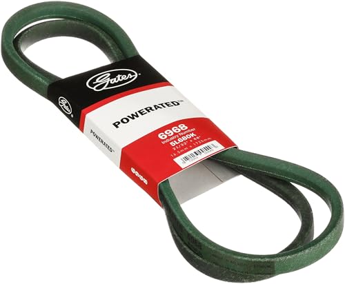 Courroie Gates 6968 PoweRated 5L 21/32 pour motoculteur et tondeuse autoportée