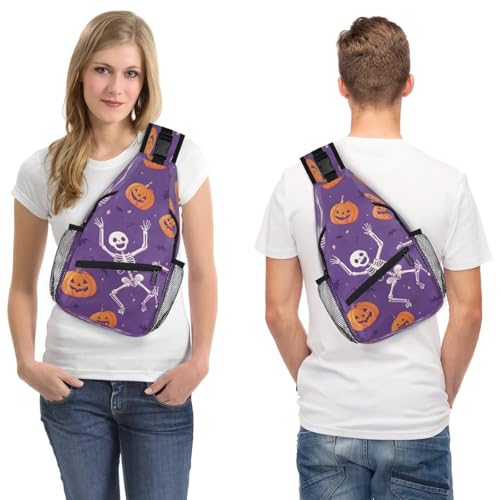 Bolso tipo sling unisex para viaje y senderismo miniatura 7