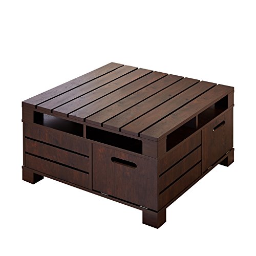 24/7 Shop at Home Laina Coffee Table, Walnut