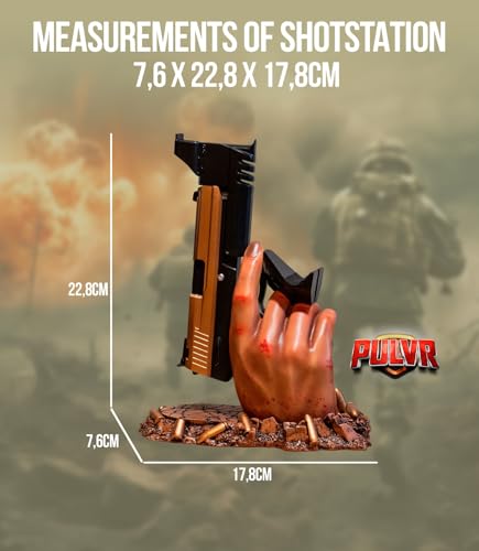 Exclusive Gaming Controller Holder & Headset stand figure for GTA VI and Call of Duty and Fortnite Gaming Room Decor HandMade | Staff Room accessories For PC PlayStation & Xbox | Present For Gamers Adults Kids Accessories - Gamers Gifts Decor