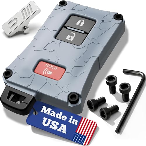 Funda para llave Toyota Tacoma 2016-2022 accesorios Tundra 4Runner carcasa gris cemento