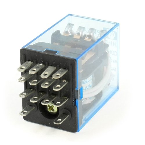 Sourcingmap HH54P AC 24V Coil 4PDT 14-Pin 14P Electromagnetic Power Relay
