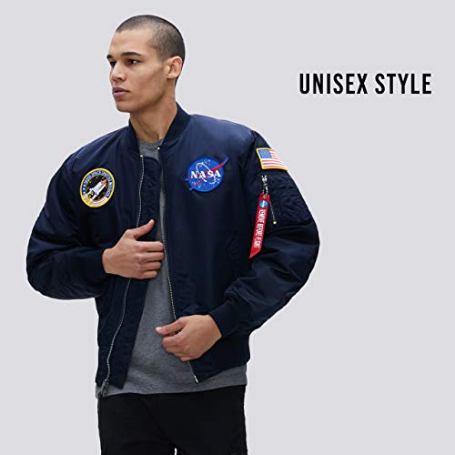 Alpha Industries MA-1 NASA Bomber Flight Jacket - Fighter Pilot Flight Jacket2
