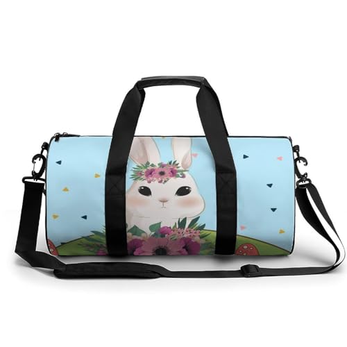 Sac de sport lapin de dessin animé 45cm duffel bag de voyage