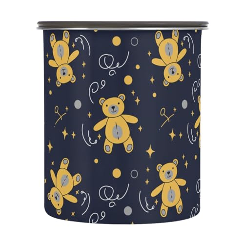 Recipiente hermético de acero para café 900ml DOMIKING
