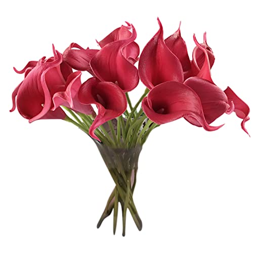 Set da 10 pezzi di fiori finti, giglio artificiale...