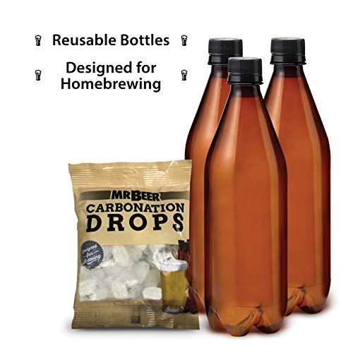 Mr. Beer Complete Beer Making 2 Gallon Starter Kit, Premium Gold Edition, Brown #TOP3