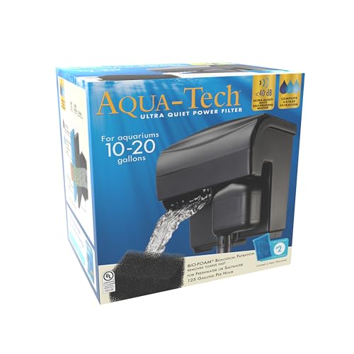 Image of Aqua-Tech Ultra Quiet Power Filter, For Aquariums 10-20 Gallons