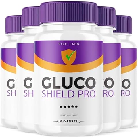 rize labs (5 Pack) Gluco Shield Pro Support Supplement - Gluco Shield Pro Capsules for Optimal Support, Gluco Shield Pro to Empower Overall Wellness, GlucoShield Pastillas Reviews (300 Capsules) Cover