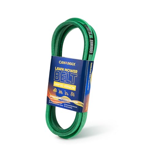 Image of [Upgraded Grip120] Canamax 119-8820 Green Belt Timecutter SS5000 SS5060 MX5060 74630 74361 74632 74635 74637 74641 | Aramid Cord | 1 /2 inch x 141.5 inch Lawn Mower