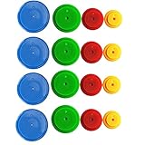 16 Stück Nahtzugaben Markierer Schablonen für Nahtzugabe Unregelmäßige Grafik Linienzeichnung Radnaht Tracing Wheel Glatte Oberfläche Kann zum Schneiden Nähen Patchwork (3mm / 5mm / 7mm / 10mm)