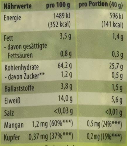 Reformhaus Buchweizenflocken Bio, 500g