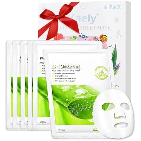 Kaely Aloe Vera Sheet Masks 6 Pack Cover