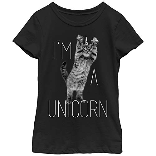 Girl's Chin UP Sweat it Meowt T-Shirt