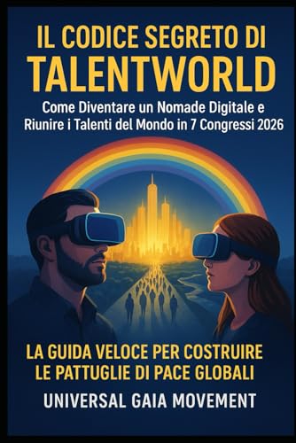 IL CODICE SEGRETO DI TALENTWORLD: Come diventare un Nomade Digitale e riunire i Talenti del Mondo (Nomadi Digitali per la Pace: 