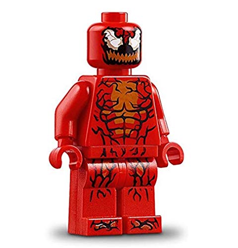 Superheroes: Carnage Minifigure with Appendages and Red Cape - Lego - Immagine 3