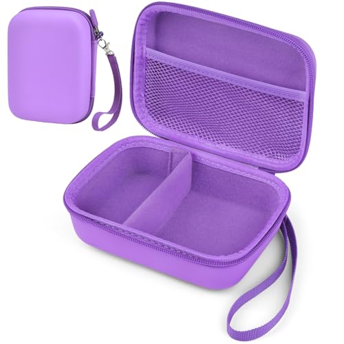 Ainiv Púrpura Funda para Cámara Infantil, Funda Camara para OPERHOO/HiMont/Gofunly/YORKOO/CAMCLID, Funda Protectora para Cámara Infantil para Niños/Juguete Interactivo Bitzee para Regalo(Solo Estuche)