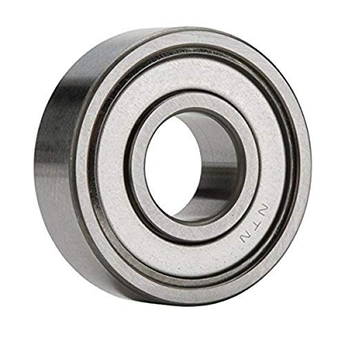NTN Bearing 6008ZZ Single Row Deep Groove Radial Ball Bearing, Normal Clearance, Steel Cage, 40 mm Bore ID, 68 mm OD, 15 mm Width, Double Shielded