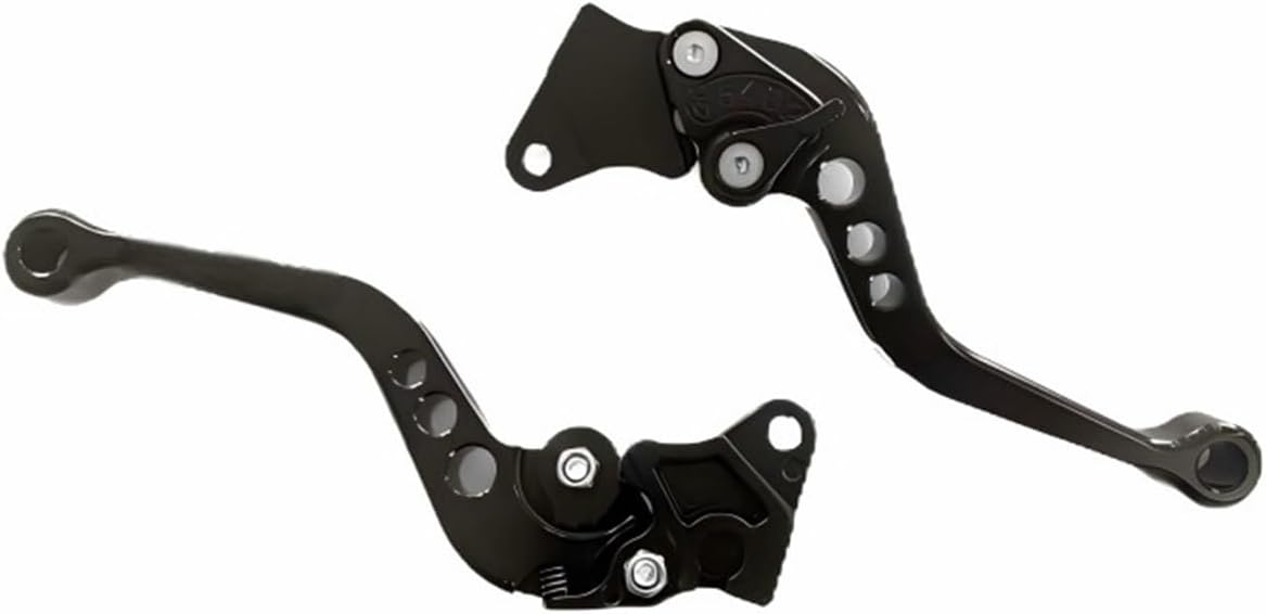Dyale Aluminum Alloy Double Drum Brake Horn Motorcycles | Adjustable Clutch & Brake Handle | Six-Speed Modification Accessory