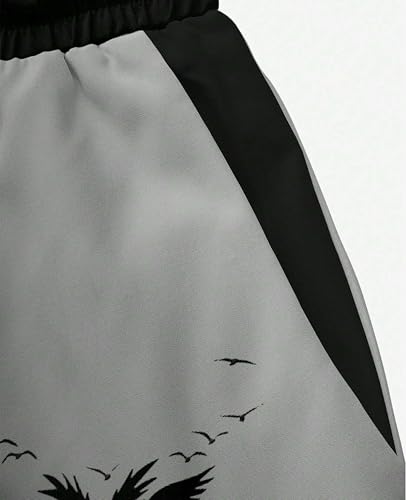 Hodaweisolp Men's Swim Trunks Palm Coconut Tree Print Hawaii Holiday Board Beach Shorts with Pockets4