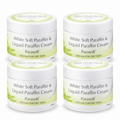 Image of Parasoft Moisturizing Cream with Aloe Vera - 200g (Pack of 4) | Deep Hydration Intense Moisturizer for Dry & Dehydrated Skin, Non-Greasy, All-Season Daily Skincare, Dermatologist Tested, Paraben-Free