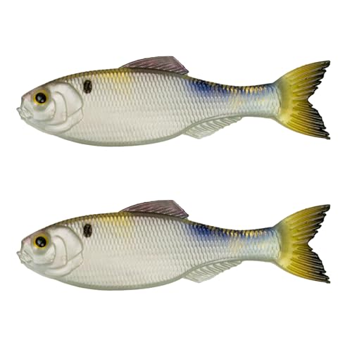 6th Sense Panorama Soft Plastic Bass and Crappie Fishing Lure - Lifelike Body & Realistic Paint -...