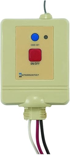 Intermatic RC613L Receptor de radio modular con cable de 36 pulgadas, color